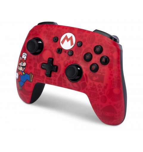 PowerA Enhanced Wireless Controller for Nintendo Switch - Here We Go Mario