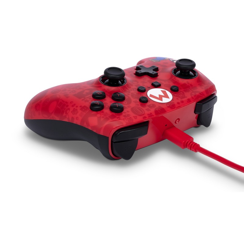 PowerA Enhanced Wireless Controller for Nintendo Switch - Here We Go Mario