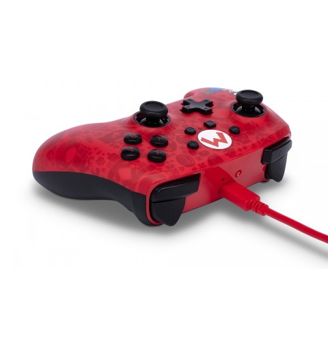 PowerA Enhanced Wireless Controller for Nintendo Switch - Here We Go Mario