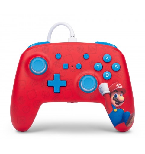 PowerA Controller cablato avanzato per Nintendo - Woo-hoo! Mario