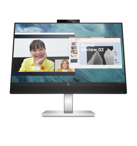 HP M24 60,5 cm (23.8") 1920 x 1080 Pixeles Full HD Negro, Plata