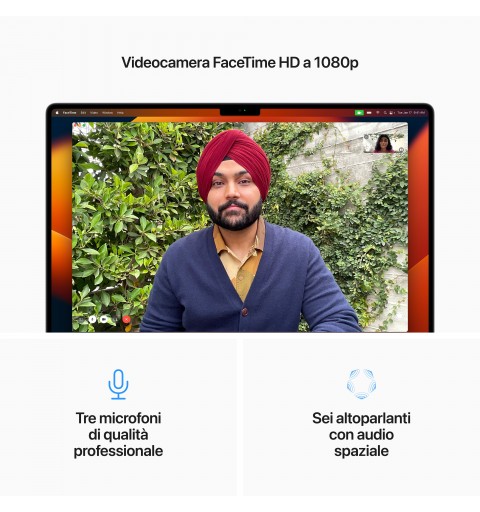 Apple MacBook Pro M2 Pro Notebook 41,1 cm (16.2 Zoll) Apple M 16 GB 512 GB SSD Wi-Fi 6E (802.11ax) macOS Ventura Grau