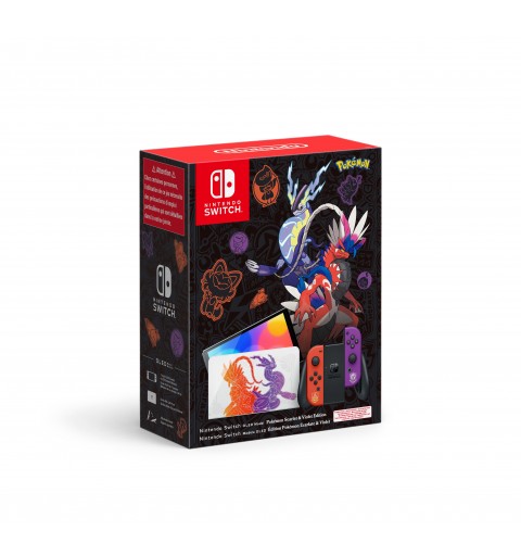 Nintendo Switch Oled Pokémon Scarlet & Violet Edition console de jeux portables 17,8 cm (7") 64 Go Écran tactile Wifi