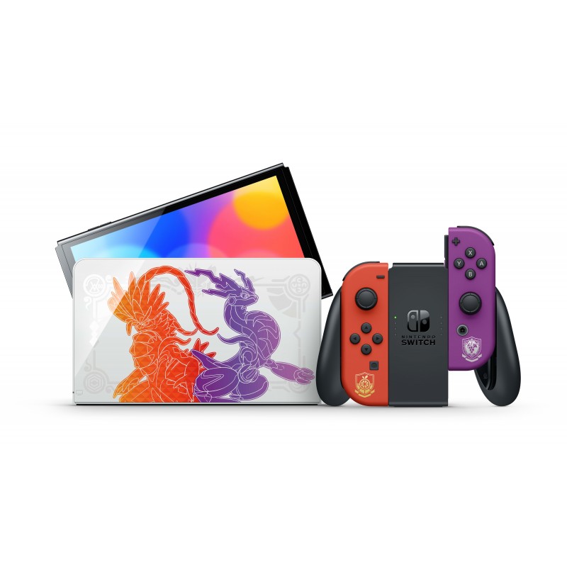 Nintendo Switch Oled Pokémon Scarlet & Violet Edition console de jeux portables 17,8 cm (7") 64 Go Écran tactile Wifi