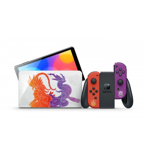 Nintendo Switch Oled Pokémon Scarlet & Violet Edition portable game console 17.8 cm (7") 64 GB Touchscreen Wi-Fi Multicolour