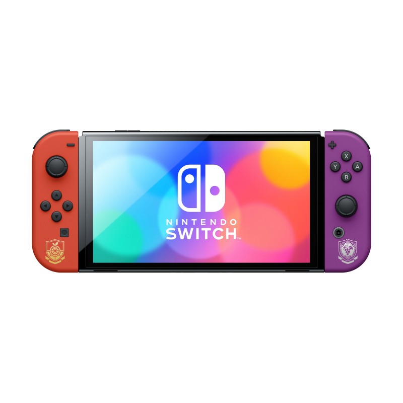 Nintendo Switch Oled Pokémon Scarlet & Violet Edition console de jeux portables 17,8 cm (7") 64 Go Écran tactile Wifi