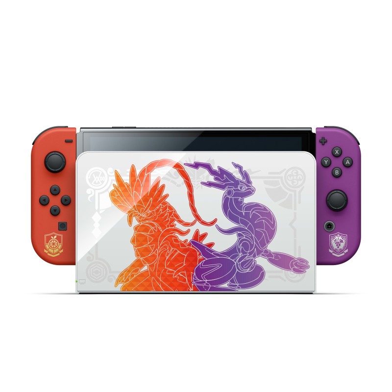 Nintendo Switch Oled Pokémon Scarlet & Violet Edition console de jeux portables 17,8 cm (7") 64 Go Écran tactile Wifi