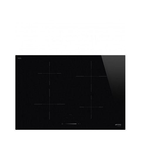 Smeg SIB2741D hobs Negro Integrado 75 cm Con placa de inducción 4 zona(s)