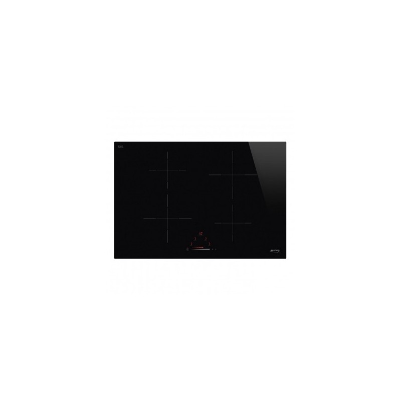 Smeg SIB2741D hob Black Built-in 75 cm Zone induction hob 4 zone(s)