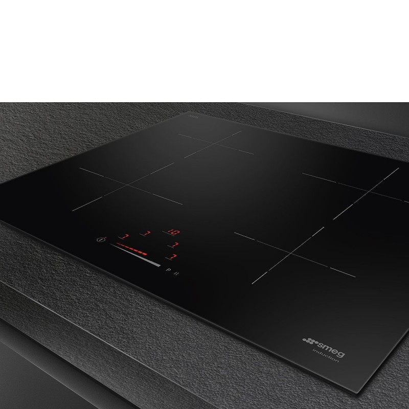 Smeg Universal SIB2641D hob Black Built-in 60 cm Zone induction hob 4 zone(s)