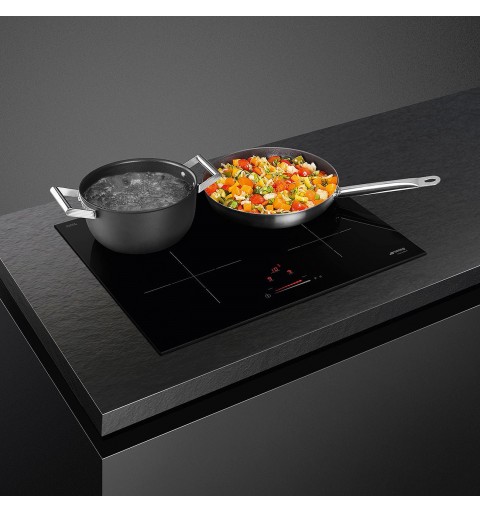 Smeg Universal SIB2641D hobs Negro Integrado 60 cm Con placa de inducción 4 zona(s)