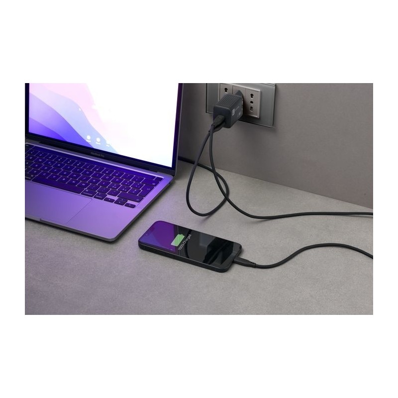 Cellularline Multipower Micro Black Indoor
