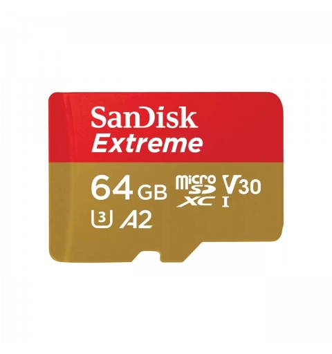 SanDisk Extreme 64 Go MicroSDXC UHS-I Classe 10