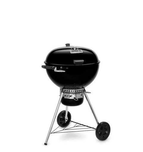 Weber E-5770 Barbacoa Carro Carbón (combustible) Negro, Plata