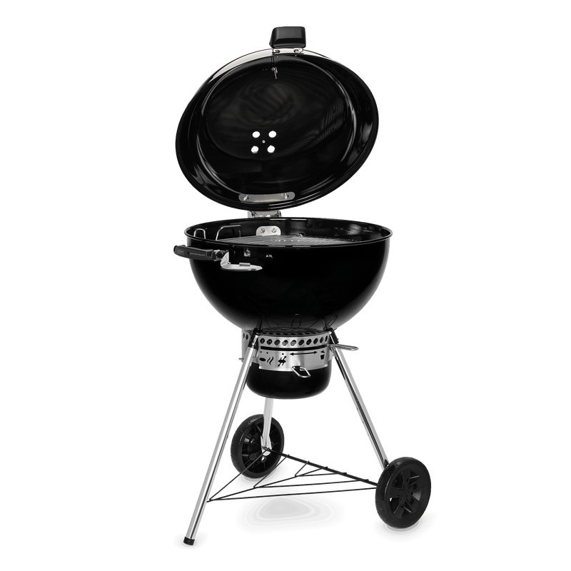 Weber E-5770 Barbecue Carrello Carbone (combustibile) Nero, Argento