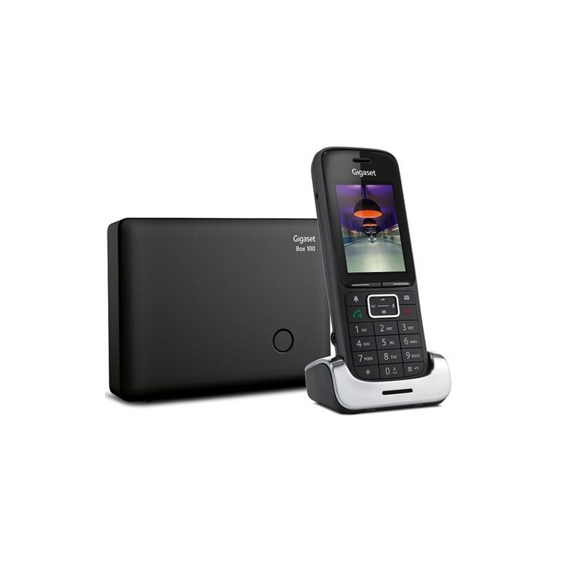 Gigaset Premium 300 DECT-Telefon Anrufer-Identifikation Schwarz, Silber