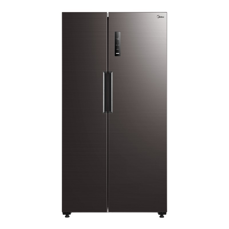 Midea MDRS723MYF28 frigo américain Encadré Autoportant F Acier inoxydable