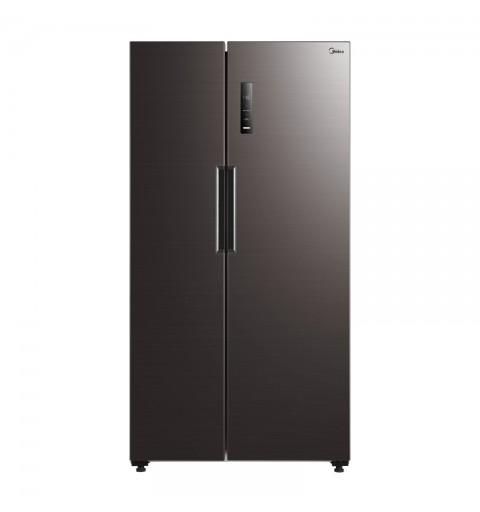 Midea MDRS723MYF28 frigo américain Encadré Autoportant F Acier inoxydable