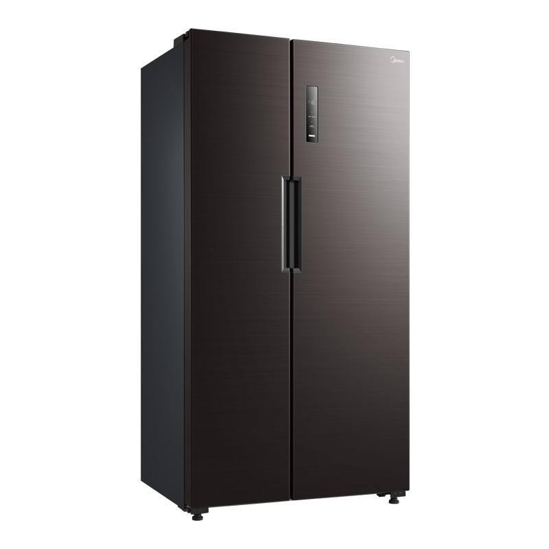 Midea MDRS723MYF28 side-by-side refrigerator Built-in Freestanding F Stainless steel