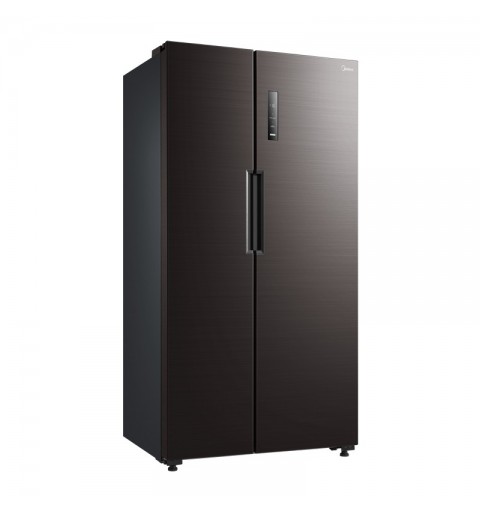 Midea MDRS723MYF28 side-by-side refrigerator Built-in Freestanding F Stainless steel