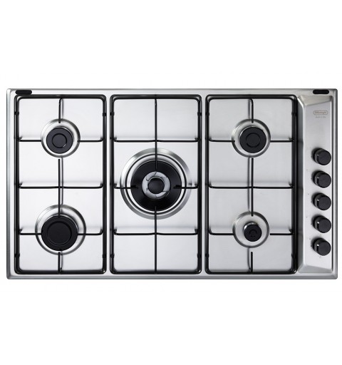 De’Longhi FLA 59 DD hob Stainless steel Built-in 86 cm Gas 5 zone(s)