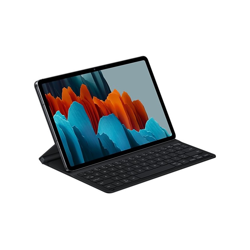 Samsung Book Cover Keyboard Slim Custodia con Tastiera per Galaxy Tab S7 | Tab S8, Black