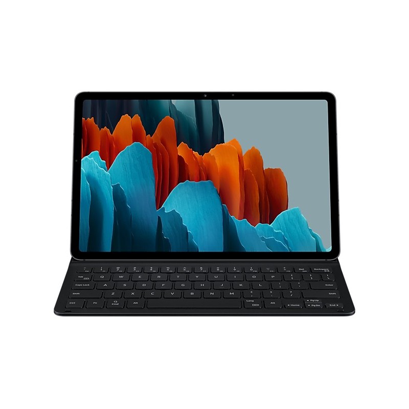 Samsung Book Cover Keyboard Slim Custodia con Tastiera per Galaxy Tab S7 | Tab S8, Black