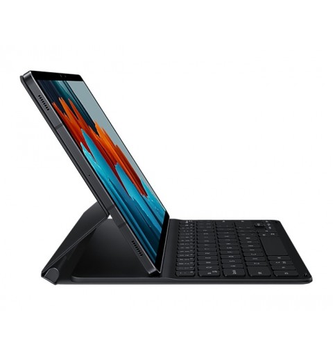 Samsung Book Cover Keyboard Slim Custodia con Tastiera per Galaxy Tab S7 | Tab S8, Black