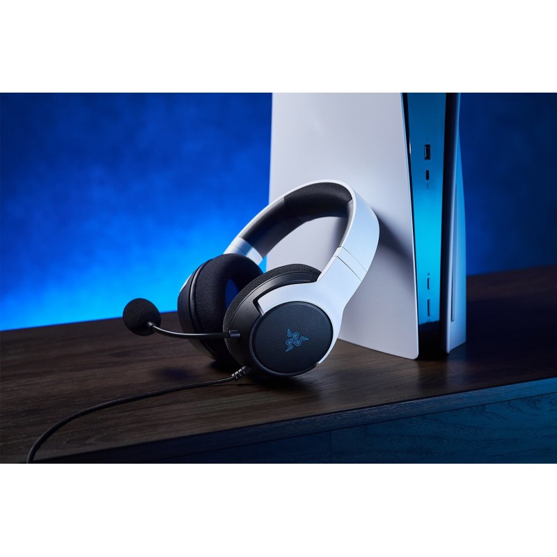 Razer Kaira X Auricolare Cablato A Padiglione Giocare Nero, Bianco