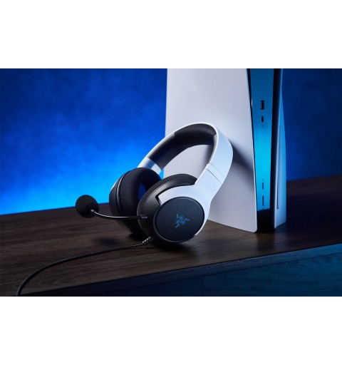 Razer Kaira X Auricolare Cablato A Padiglione Giocare Nero, Bianco