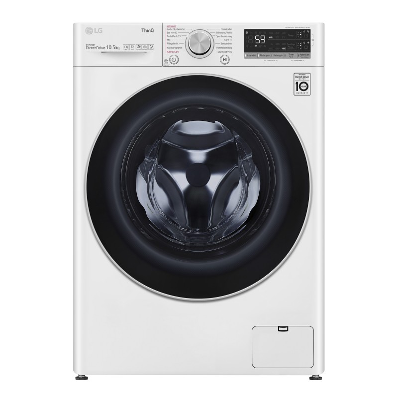 LG F4WV510S1EA.ABWQP washing machine Front-load 10.5 kg 1400 RPM White