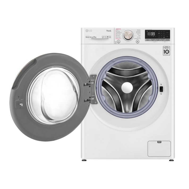 LG F6WV709SGA washing machine Front-load 9 kg 1600 RPM A White