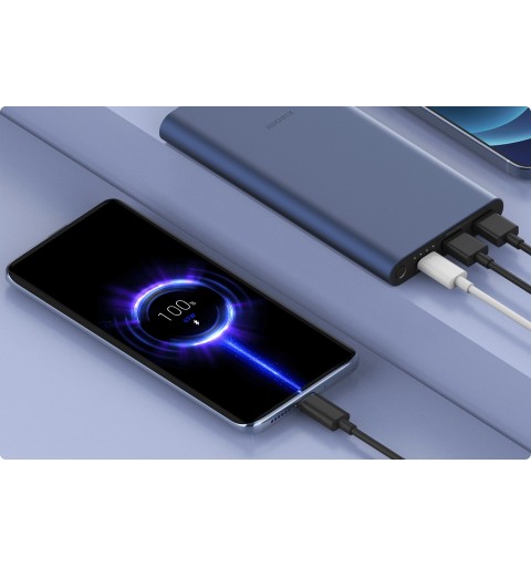 Xiaomi PB100DPDZM Ioni di Litio 10000 mAh Nero, Blu