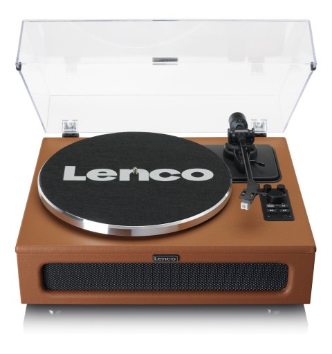 Lenco LS-430BN Tourne-disque entraîné par courroie Marron