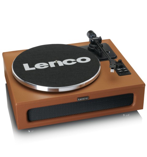 Lenco LS-430BN Tourne-disque entraîné par courroie Marron