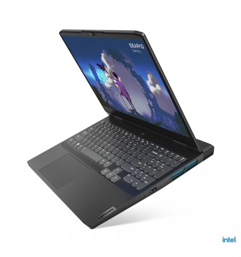 Lenovo IdeaPad Gaming 3 15IAH7 i5-12450H Portátil 39,6 cm (15.6") Full HD Intel® Core™ i5 16 GB DDR4-SDRAM 512 GB SSD NVIDIA