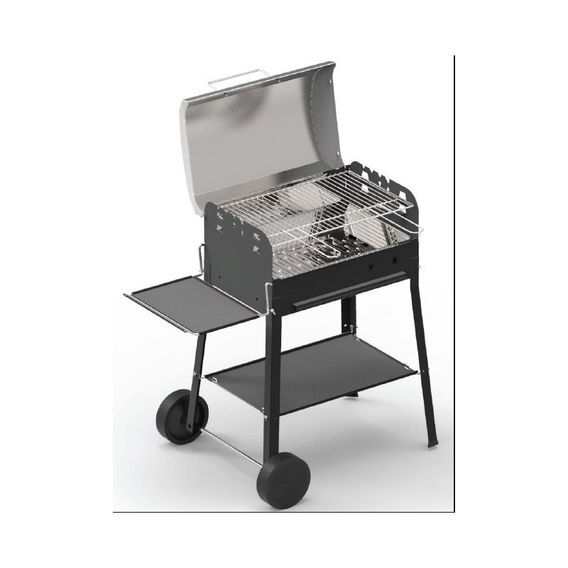 Ferraboli 152 barbecue et grill Cheminée Bois de chauffage Noir