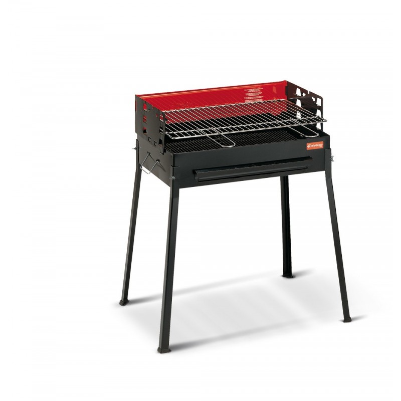 Ferraboli Comunità Grill Cart Charcoal (fuel) Black