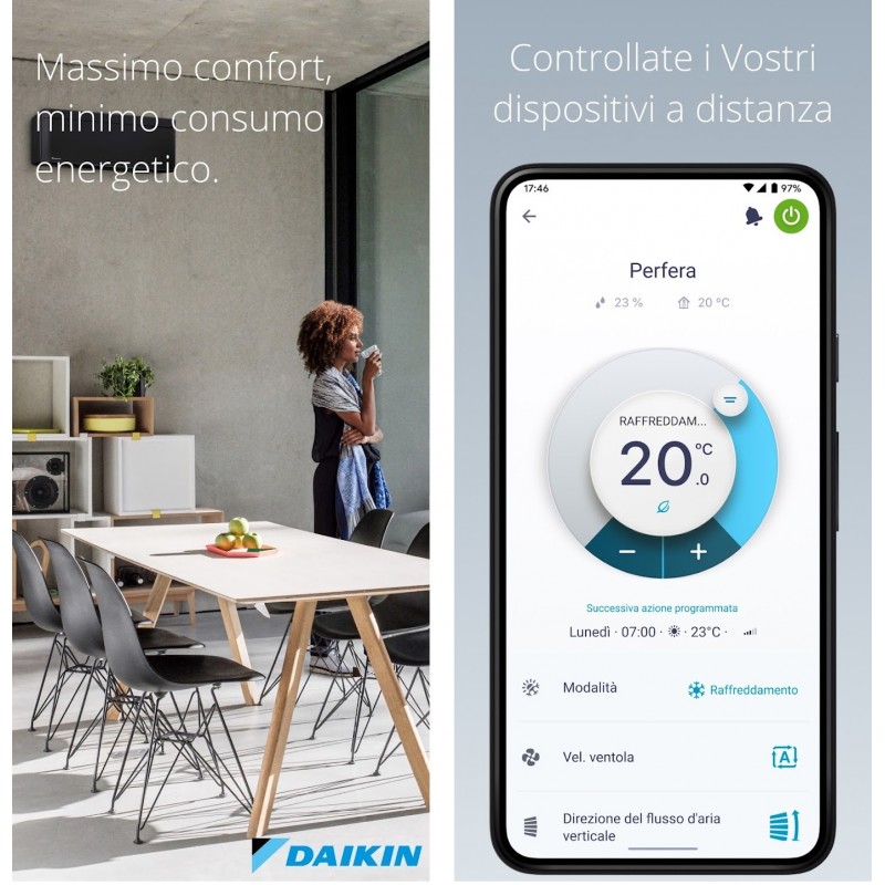 Daikin ATXP35N ARXP35N Klimaanlage Inverter Klimagerät 3.5 KW 12000BTU Siesta Superplus A++ R32 Inverter Wifi