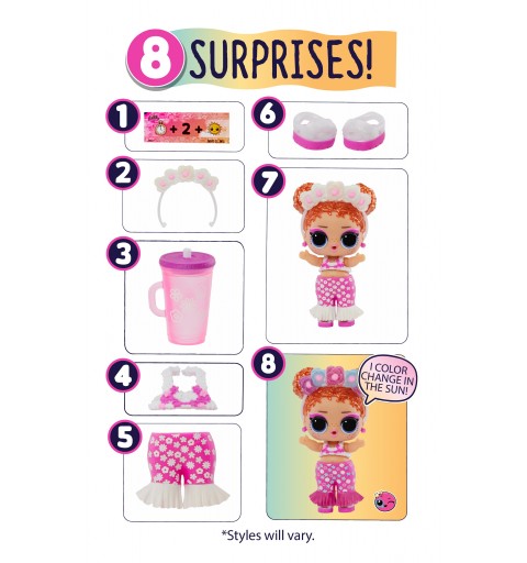 L.O.L. Surprise! Sunshine Makeover Doll Asst in PDQ