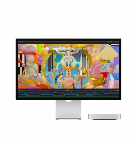 Apple Mac mini M2 Apple M 8 GB 256 GB SSD macOS Ventura Mini PC Plata