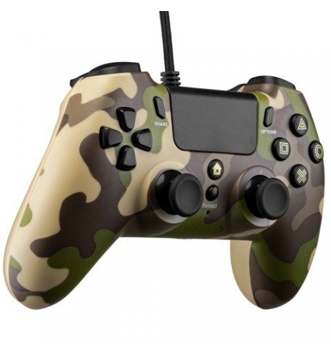 Qubick ACP40171 accessoire de jeux vidéo Camouflage USB Manette de jeu Analogique Numérique PC, PlayStation 4, PlayStation 5