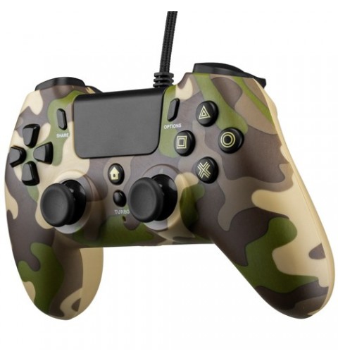 Qubick ACP40171 accessoire de jeux vidéo Camouflage USB Manette de jeu Analogique Numérique PC, PlayStation 4, PlayStation 5