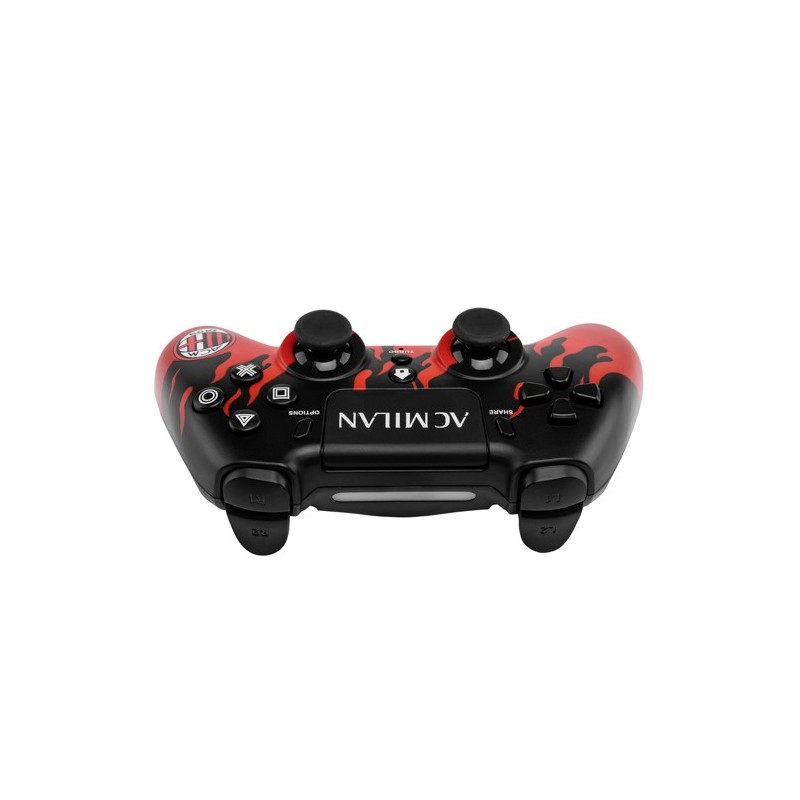 Qubick ACP40179 mando y volante Negro, Rojo Gamepad Analógico Digital PC, PlayStation 4, PlayStation 5