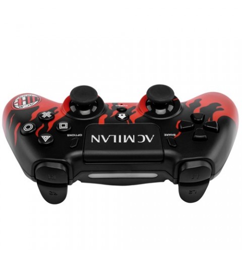 Qubick ACP40179 mando y volante Negro, Rojo Gamepad Analógico Digital PC, PlayStation 4, PlayStation 5