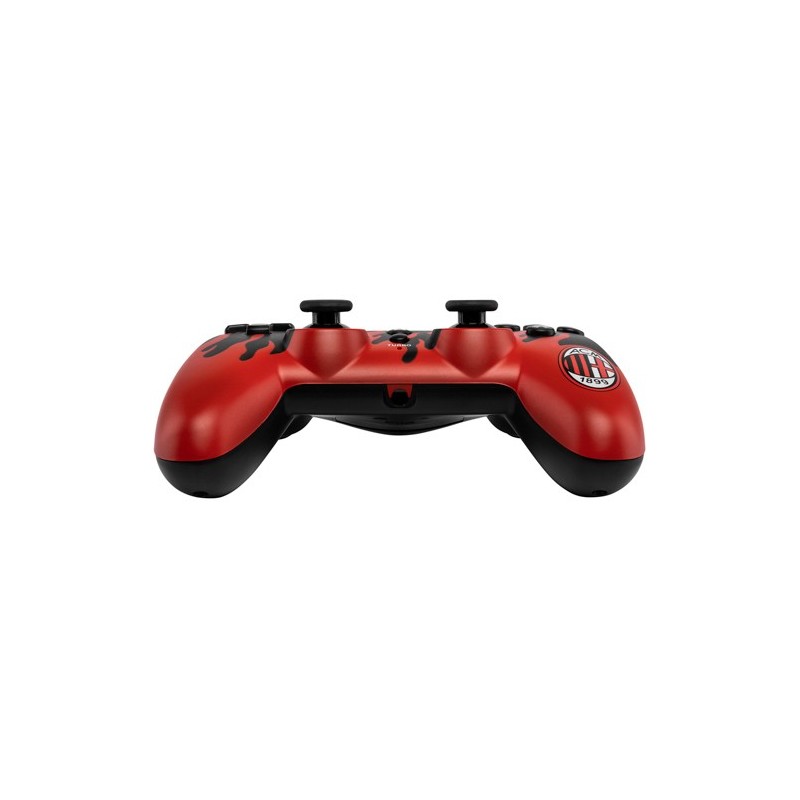 Qubick ACP40179 mando y volante Negro, Rojo Gamepad Analógico Digital PC, PlayStation 4, PlayStation 5