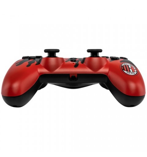 Qubick ACP40179 mando y volante Negro, Rojo Gamepad Analógico Digital PC, PlayStation 4, PlayStation 5