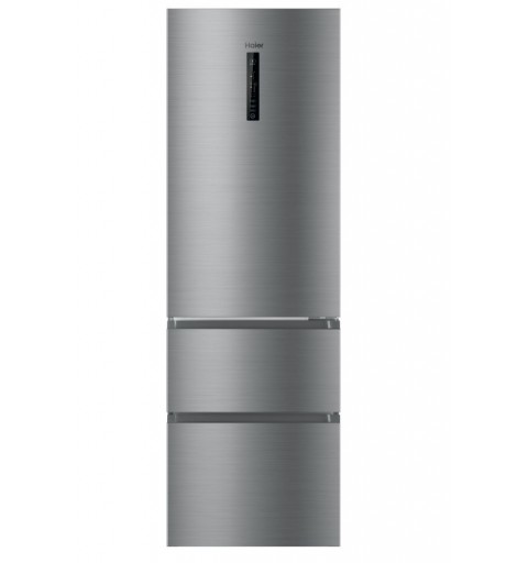 Haier 3D 60 Serie 3 HTR3619ENMN nevera y congelador Independiente 348 L E Plata