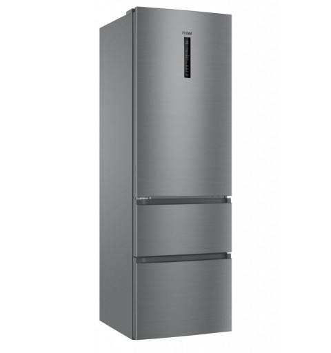 Haier 3D 60 Serie 3 HTR3619ENMN nevera y congelador Independiente 348 L E Plata