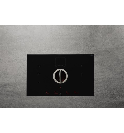 Elica NIKOLATESLA SWITCH BL A 83 Noir Intégré (placement) 83 cm Plaque avec zone à induction 4 zone(s)